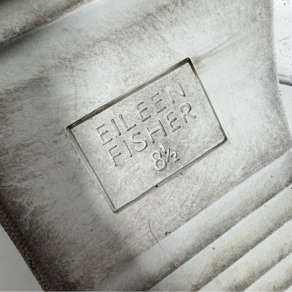 EILEEN FISHER Pep Slip-On Sneaker Flyknit upper Rubber Sole Size 8.5 - Picture 7 of 8